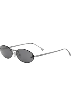 Fendi Tilbehør, unisex, Grå, ONE SIZE, Læder, Peekaboo ISeeU Medium Selleria