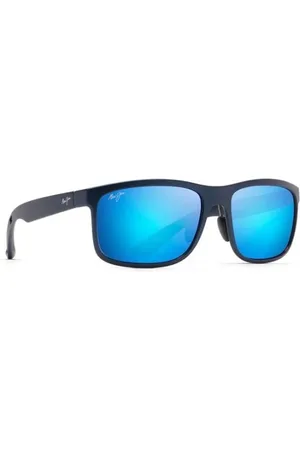 Maui Jim Tilbehør, unisex, Blå, 58 MM, Uld, Blå Ramme Stilfulde Solbriller