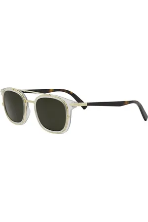 Dior Tilbehør, unisex, Flerfarvet, 49 MM, Uld, Stilfulde sorte jakkesætbriller