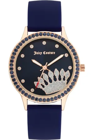 Juicy Couture Tilbehør, Dame, Blå, ONE SIZE, Uld, Rosaguld Dameur Mode Stil