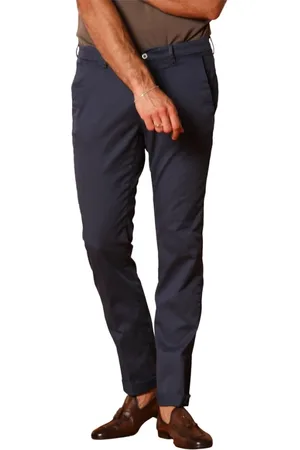 Masons Bukser, Herre, Blå, XS, Bomuld, Slim Fit Navy Chino Bukser
