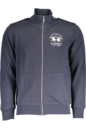 La Martina Sweathshirts & Hoodies, Herre, Blå, L, Uld, Tøj