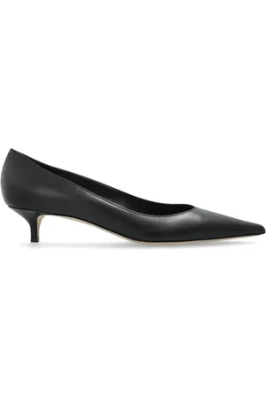 Jimmy Choo Sko, Dame, Sort, 39 1/2 EU, Uld, Hælede sko Amelia