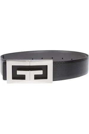 Givenchy Tilbehør, Herre, Sort, 85 CM, Reversibel spænde bælte i sort
