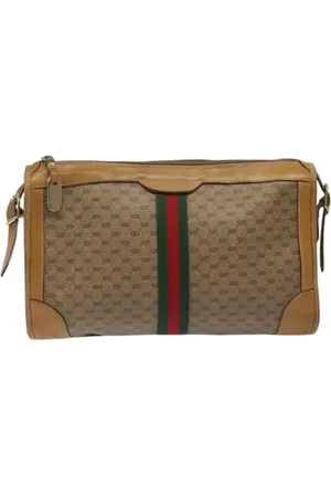 Gucci Pre-owned, Dame, , ONE SIZE, Uld, Pre-owned Laeder gucci-tasker