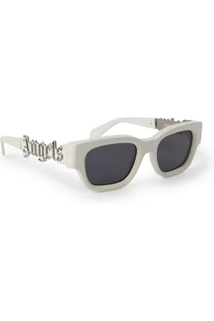 Palm Angels Tilbehør, unisex, Hvid, 51 MM, Autentiske Briller med Topkvalitet
