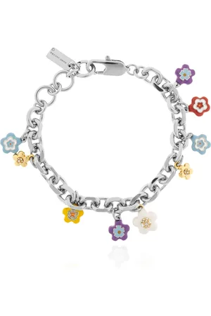 Marc Jacobs Tilbehør, Dame, Grå, ONE SIZE, Armbånd med logo