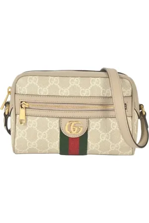 Gucci Pre-owned, Dame, Flerfarvet, ONE SIZE, Uld, Pre-owned Stof gucci-tasker