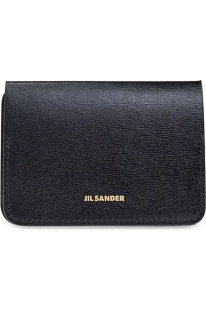 Jil Sander Tilbehør, Dame, Sort, ONE SIZE, Læder, Wallets & Cardholders