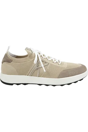 Kiton Sko, Herre, , 41 EU, Bomuld, Strik Hæklet Ruskind Rund Tå Sneakers
