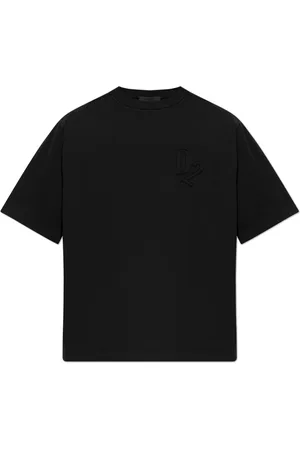 Dsquared2 Top, Herre, Sort, XL, Bomuld, T-shirt med logo
