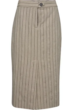 Co`Couture Nederdel, Dame, , XS, Pinstripe Pencil Skirt