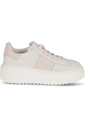 Hogan Sko, Dame, Hvid, 39 1/2 EU, Uld, Stilfulde Sneakers til Mænd