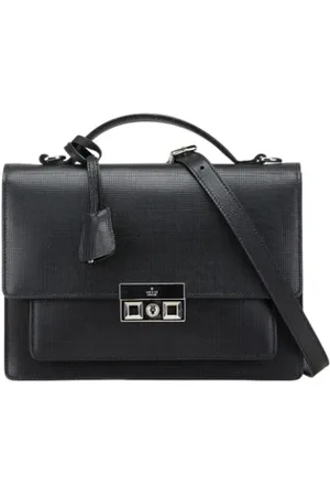 Gucci Pre-owned, Herre, Sort, ONE SIZE, Uld, Pre-owned Laeder gucci-tasker