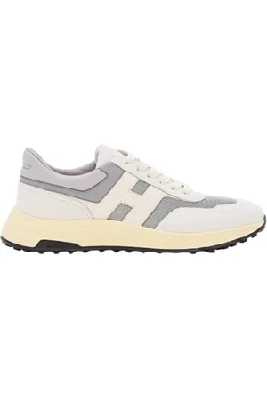 Hogan Sko, Herre, Grå, 45 EU, Uld, Stilfulde Sneakers til Mænd