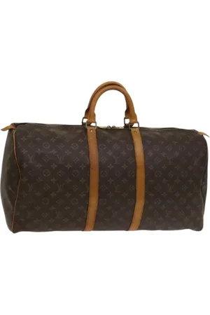 LOUIS VUITTON Pre-owned, Dame, Brun, ONE SIZE, Tyl, Pre-owned canvas tasker