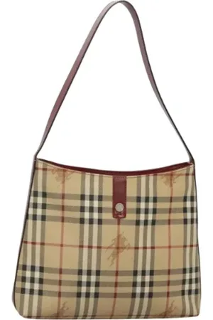 Burberry Pre-owned, Dame, , ONE SIZE, Uld, Pre-owned Laeder hndtasker