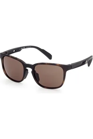 adidas Tilbehør, unisex, Brun, 54 MM, Autentiske Briller med Topkvalitet