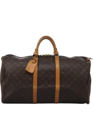 LOUIS VUITTON Pre-owned, Dame, Brun, ONE SIZE, Tyl, Pre-owned canvas tasker