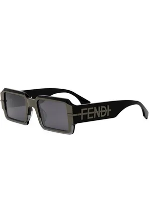 Fendi Tilbehør, Herre, Sort, 52 MM, Autentiske graphy Briller med Topkvalitet