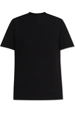 Jil Sander Top, Dame, Sort, XS, Bomuld, T-shirt med logo