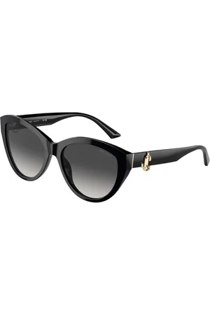 Jimmy Choo Tilbehør, Dame, Sort, 55 MM, Sort Gradient Solbriller