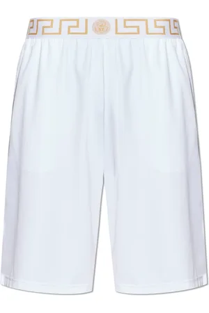 VERSACE Badetøj, Herre, Hvid, 2XL, Uld, Strandshorts