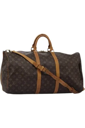 LOUIS VUITTON Pre-owned, Dame, Brun, ONE SIZE, Uld, Pre-owned canvas tasker