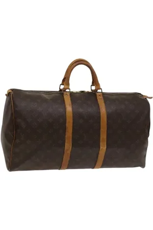 LOUIS VUITTON Pre-owned, Dame, Brun, ONE SIZE, Tyl, Pre-owned canvas tasker