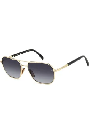DB EYEWEAR BY DAVID BECKHAM Tilbehør, Herre, Gul, 59 MM, Uld, Autentiske Stilfulde Briller Premium Kvalitet