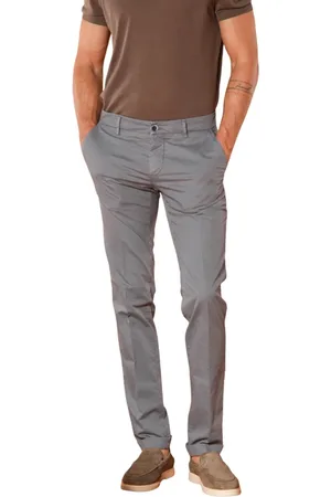 Masons Bukser, Herre, Blå, M, Bomuld, Slim Fit Chino Bukser Air Force