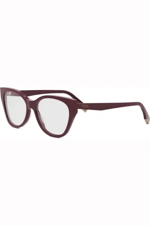 Fendi Tilbehør, Dame, Rød, ONE SIZE, Uld, Stilfuld skuldertaske
