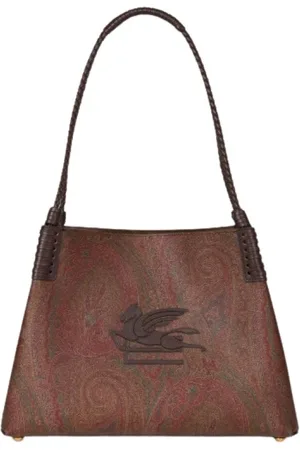 Etro Taske, Dame, Brun, ONE SIZE, Uld, Shopping Libra Arnica Stilfuld Kollektion
