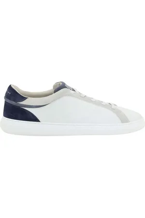 Givenchy Sko, Herre, Hvid, 39 1/2 EU, Læder, Monogram Læder Sneakers
