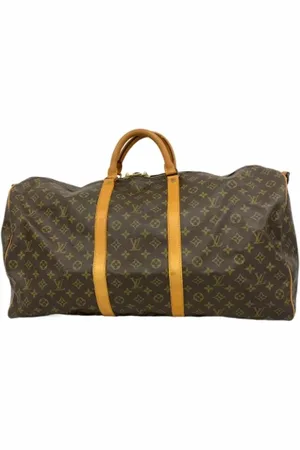 LOUIS VUITTON Pre-owned, Dame, Brun, ONE SIZE, Tyl, Pre-owned canvas tasker