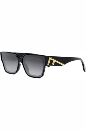 Fendi Tilbehør, unisex, Sort, ONE SIZE, Uld, Model Skuldertaske