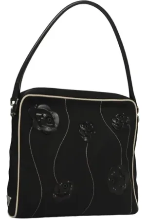 Prada Pre-owned, Dame, Sort, ONE SIZE, Nylon, Pre-owned nylon prada-tasker