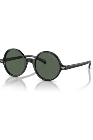 Emporio Armani Tilbehør, Herre, Sort, 47 MM, Ægte EA 501M 501771 Briller