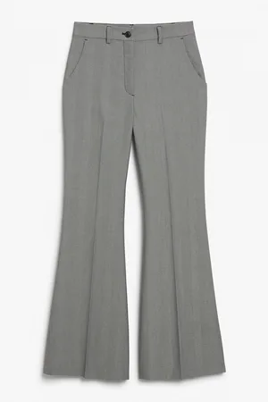 Monki Flared leg trousers