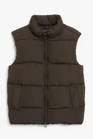 Monki Oversized puffer vest
