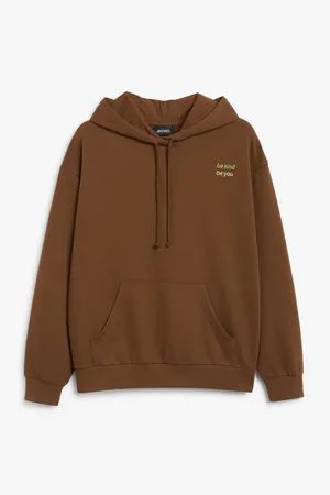 Monki Kvinder Sweatshirts - Sporty statement hoodie