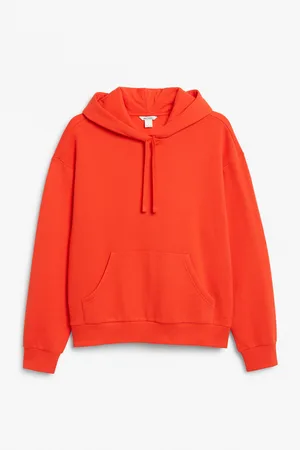 Monki Kvinder Sweatshirts - Soft drawstring hoodie