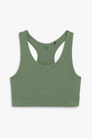 Varsity Low Support Racerback Sports Bra