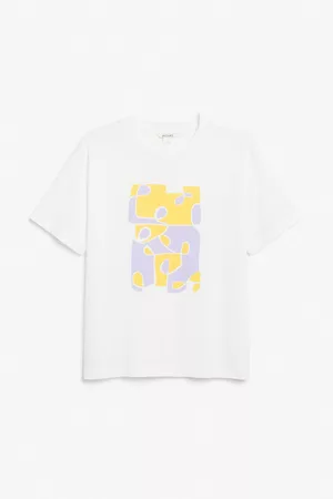Monki Kvinder Kortærmede - Cotton tee