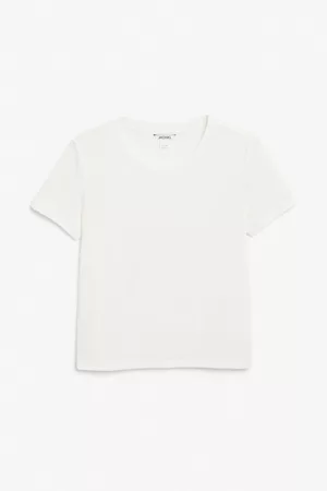 Monki Kvinder Kortærmede - Soft t-shirt