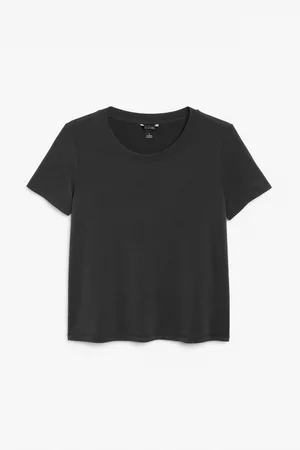 Monki Kvinder Kortærmede - Soft t-shirt