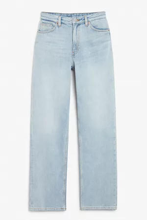 Monki Kvinder High waist - Taiki high waist straight leg jeans
