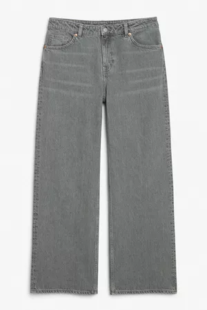 Monki Kvinder Baggy - Naoki low waist loose jeans