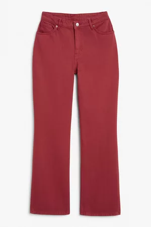Monki Kvinder High waist - Nea high waist bootcut jeans