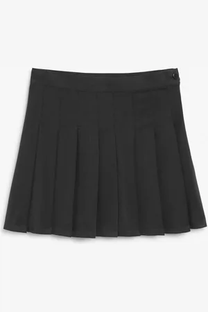Monki Pleated mini skirt